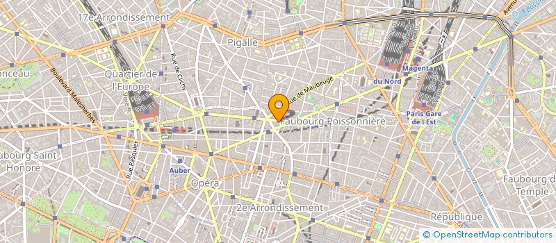localisation de l'entreprise LES COURRIERS D'HIER à PARIS