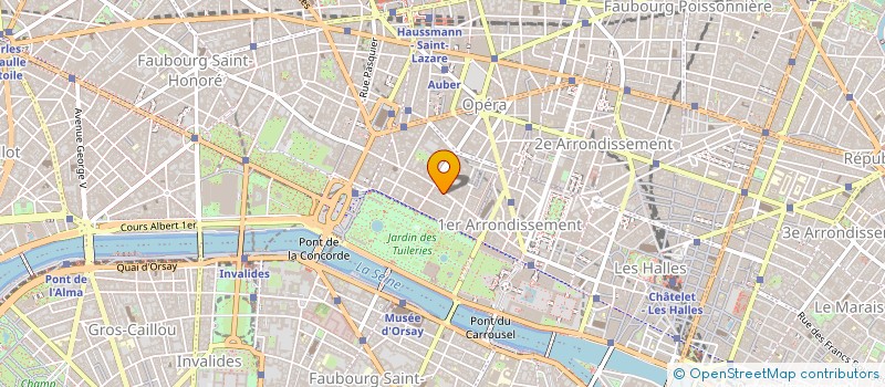 localisation de l'entreprise LES COURS SCOLARIDEE à PARIS