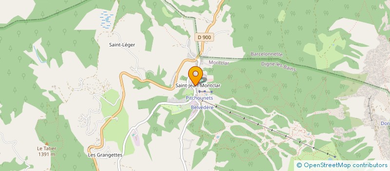 localisation de l'entreprise LES COURSES DE MARIO à MONTCLAR