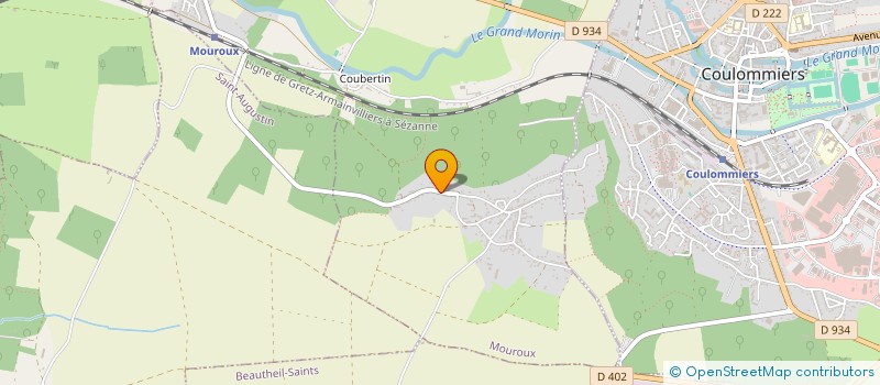 localisation de l'entreprise LES COURSIERS SYMPAS à MOUROUX