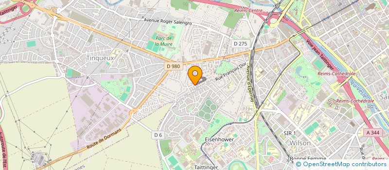 localisation de l'entreprise LES COURTIERS GAZ ELEC  BEZANNES