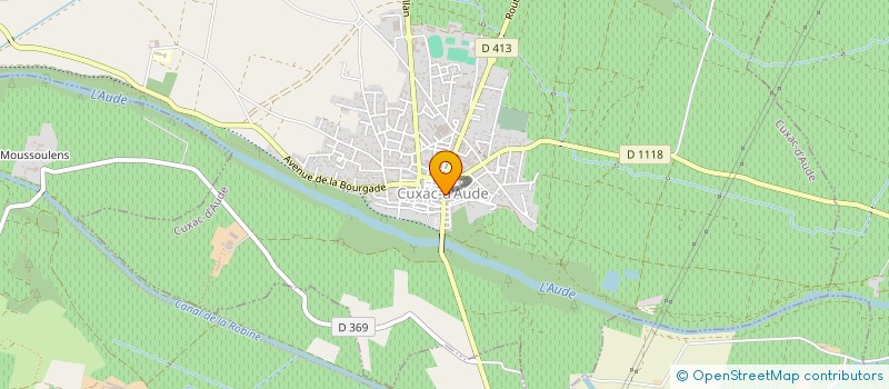 localisation de l'entreprise LES COURTILLES  CUXAC-D'AUDE