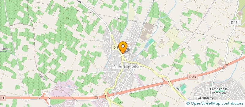 localisation de l'entreprise LES COUSETTES HIPPOLYTAINES  SAINT-HIPPOLYTE