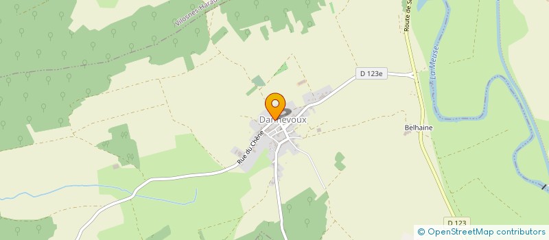 localisation de l'entreprise LES COUSILLONS à DANNEVOUX