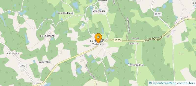 localisation de l'entreprise LES COUSINADES  ABJAT-SUR-BANDIAT