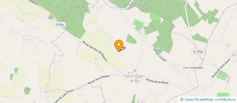 localisation de l'entreprise LES COUSINS  SAINT-OUEN-LE-PIN