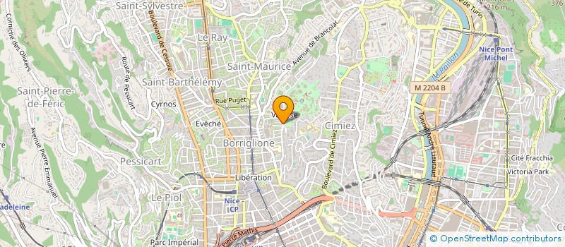 localisation de l'entreprise LES COUSINS  NICE