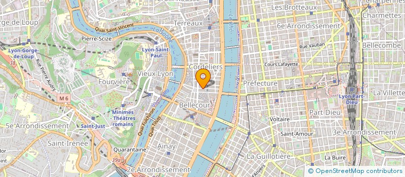 localisation de l'entreprise LES COUTURIERES à LYON