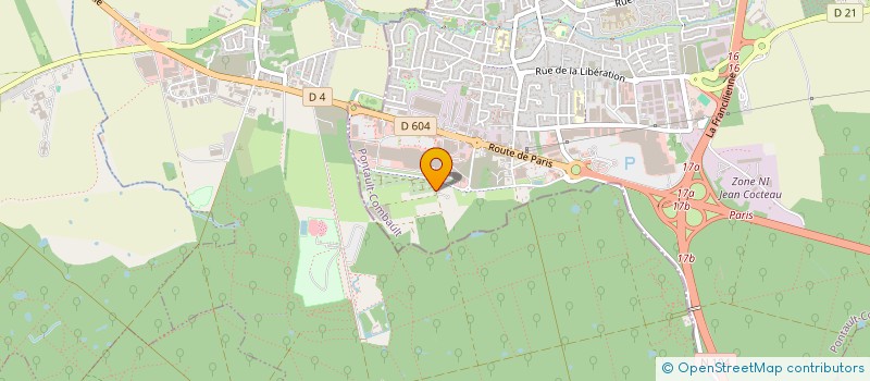 localisation de l'entreprise LES COUVERTURES CHARENTAISES  VAUX-SUR-MER
