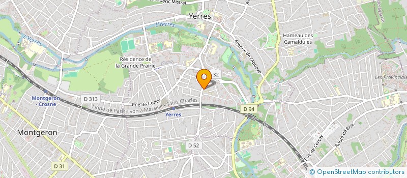 localisation de l'entreprise LES COUVREURS à YERRES