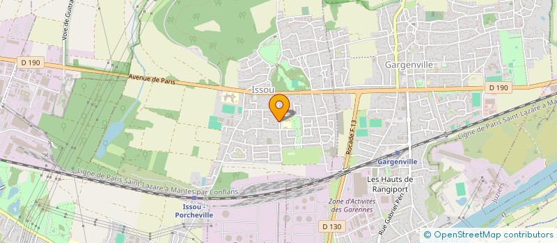 localisation de l'entreprise LES COUVREURS  ISSOU