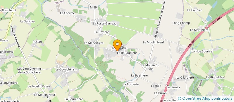 localisation de l'entreprise LES COUVREURS ALPINISTES  MAUVES-SUR-LOIRE