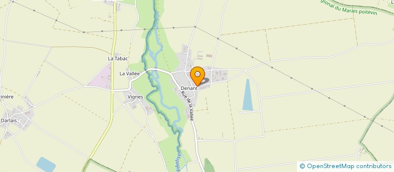 localisation de l'entreprise LES COUZ  RIVES-D'AUTISE