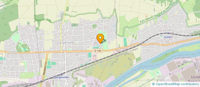 localisation de l'entreprise LES CR4CKS à GARGENVILLE