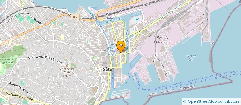 localisation de l'entreprise LES CRAFTIES EDITIONS à SETE
