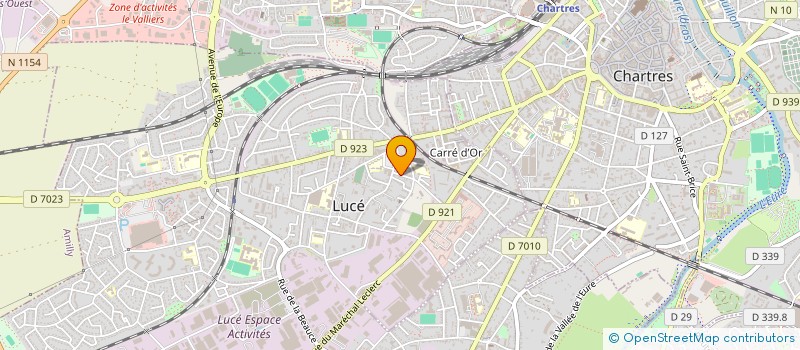 localisation de l'entreprise LES CRAPOUILLOTS à LUCE