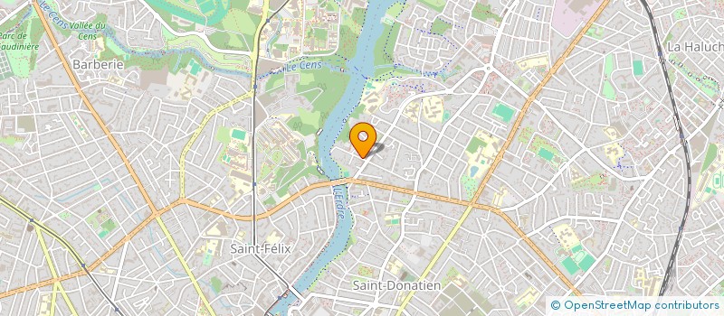 localisation de l'entreprise LES CRAZY DRUIDS  NANTES