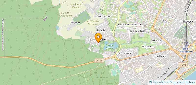 localisation de l'entreprise LES CRAZYS BLACK CATS à BLOIS