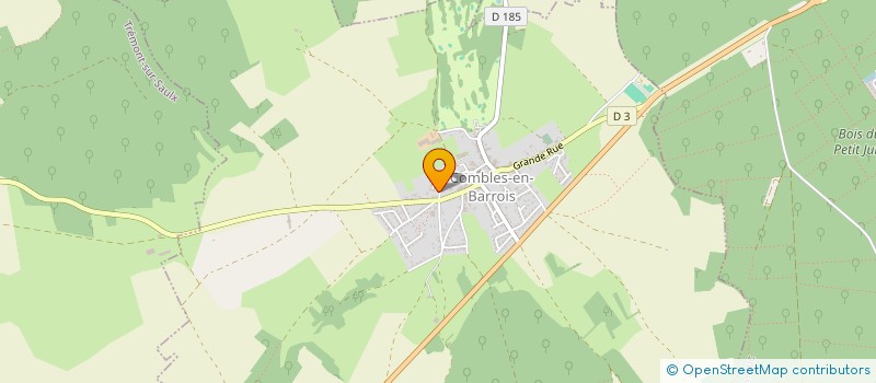 localisation de l'entreprise LES CREATEURS COMBLAIS à COMBLES-EN-BARROIS