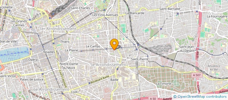 localisation de l'entreprise LES CREATEURS DE BONHEURS BY DKS à MARSEILLE