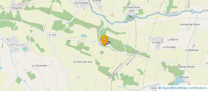 localisation de l'entreprise LES CREATEURS NANTES A COEUR  SAINT-PERE-EN-RETZ