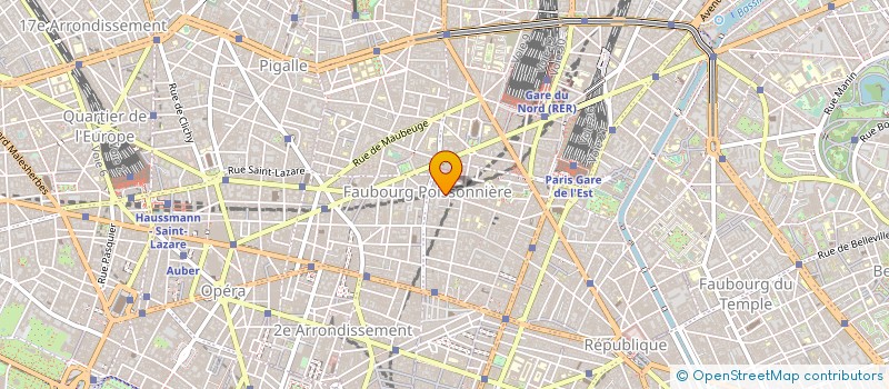 localisation de l'entreprise LES CREATIONS CHRISTIAN MICHEL à PARIS