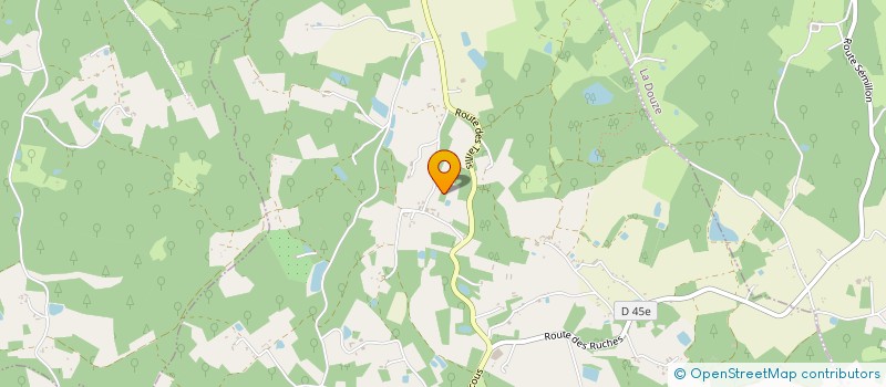 localisation de l'entreprise LES CREATIONS DE ZIL  VAL DE LOUYRE ET CAUDEAU