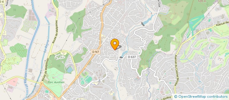 localisation de l'entreprise LES CREATRICES D'HARMONIE à FREJUS