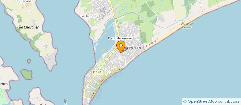 localisation de l'entreprise LES CRECHES BIGOUDS  ILE-TUDY