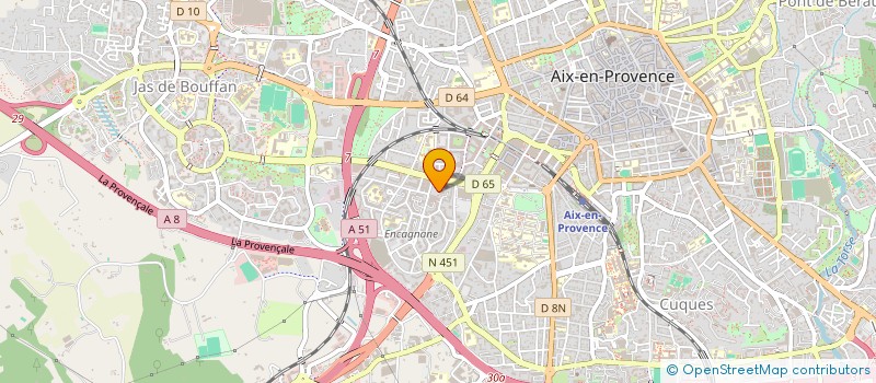 localisation de l'entreprise LES CRECHES PARENTALES PACA à AIX-EN-PROVENCE