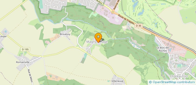 localisation de l'entreprise LES CRESSELIENNES TWIRLING BATON  MAGNY-LES-HAMEAUX