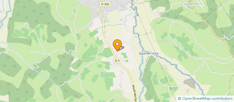 localisation de l'entreprise LES CRETES à MONEIN