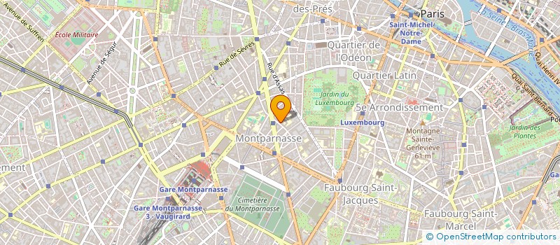 localisation de l'entreprise LES CRIERES  PARIS