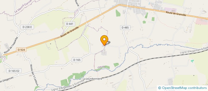 localisation de l'entreprise LES CRINIERES DE DALIE  CHAMPREPUS