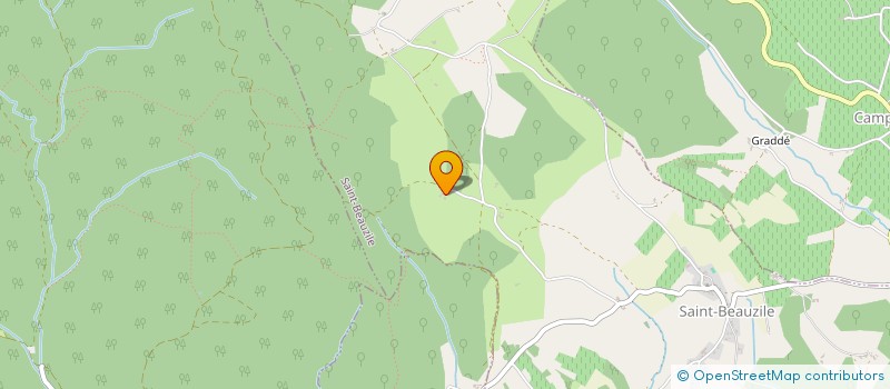 localisation de l'entreprise LES CRINS DE JASPE  SAINT-BEAUZILE