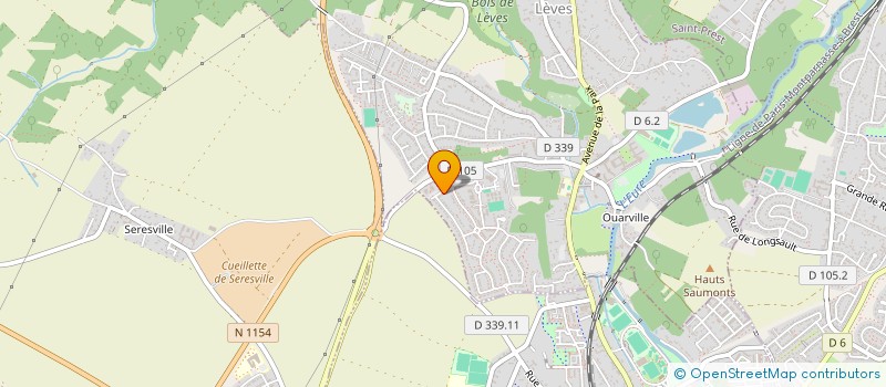 localisation de l'entreprise LES CRIS BLANCS à LEVES