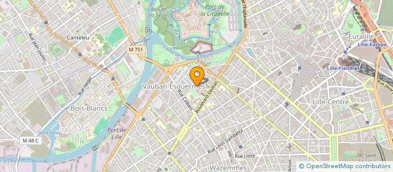 localisation de l'entreprise LES CROISADES D'UNNORD à LILLE