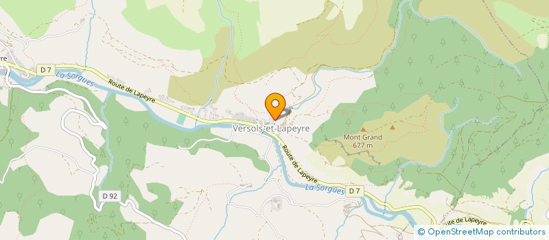 localisation de l'entreprise LES CROQUEMITAINES DE LA SORGUES  SAINT-FELIX-DE-SORGUES