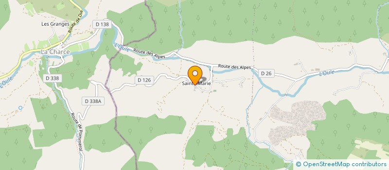 localisation de l'entreprise LES CROQUETTES DU VALDOULE  VALDOULE