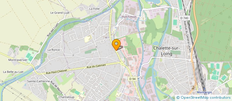 localisation de l'entreprise LES CROQUEURS DE PAVES à USSEL