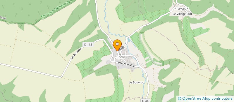 localisation de l'entreprise LES CROTS à MEURVILLE