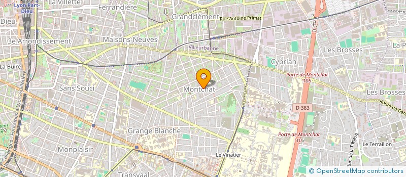 localisation de l'entreprise LES CROTS DE PERCHE  LYON