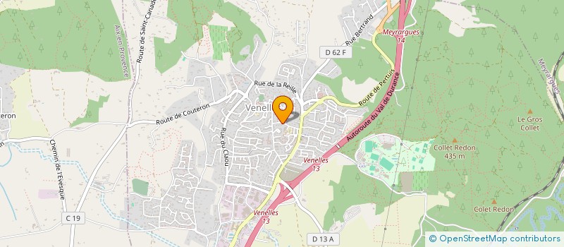 localisation de l'entreprise LES CROUSTIERES  VENELLES