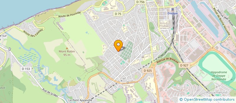 localisation de l'entreprise LES CRYSTAL KING'S DE DIEPPE à DIEPPE