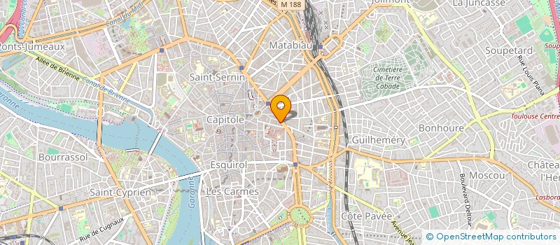 localisation de l'entreprise LES CUISINES D'ARTHUR à TOULOUSE