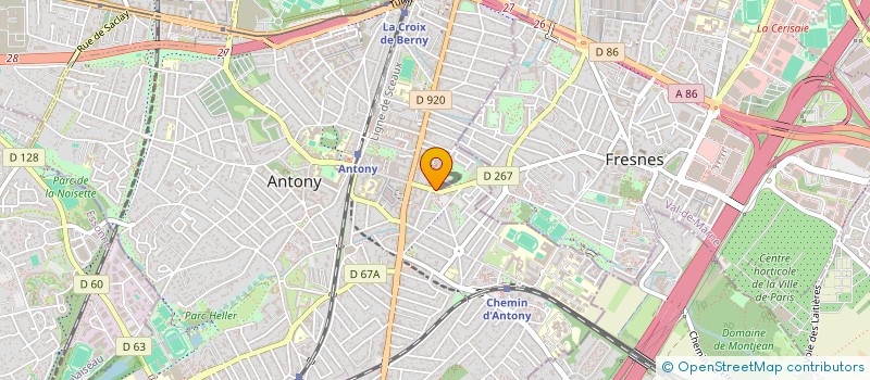 localisation de l'entreprise LES CUISINES DE JULIEN à ANTONY