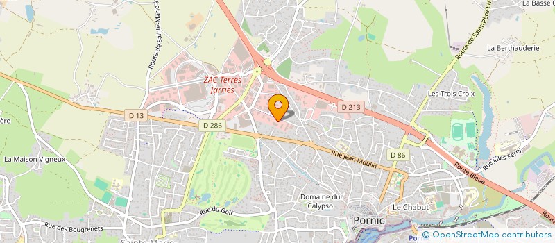localisation de l'entreprise LES CUISINES DE PORNIC à PORNIC