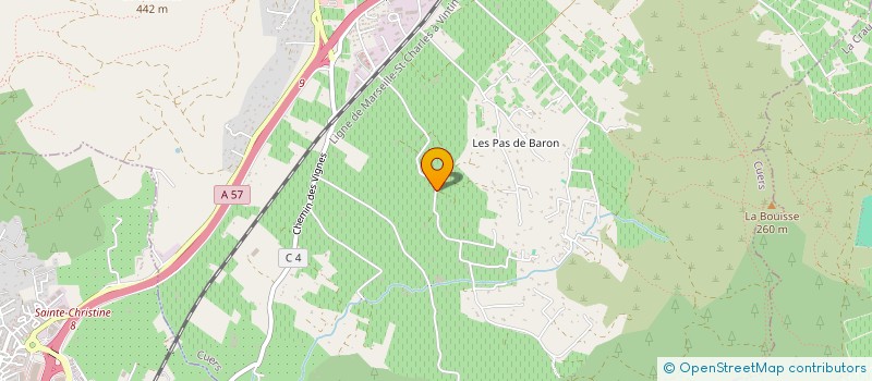 localisation de l'entreprise LES CUQUES  CUERS