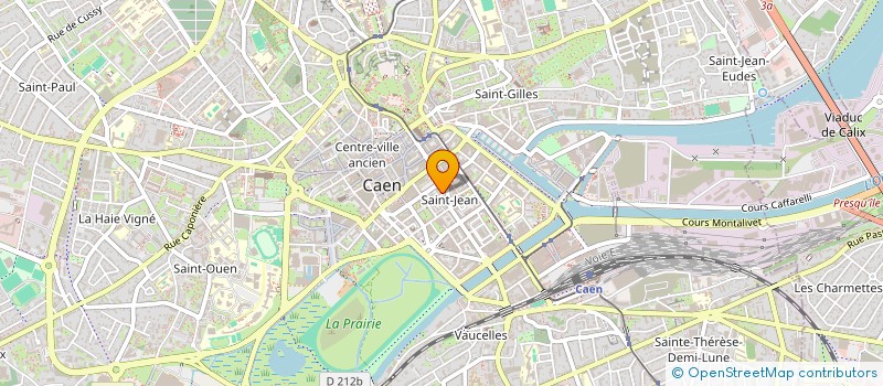 localisation de l'entreprise LES CURIEUX  FLEURY-SUR-ORNE