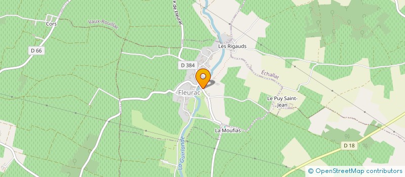 localisation de l'entreprise LES CUVIERS DE SIMONE à FLEURAC
